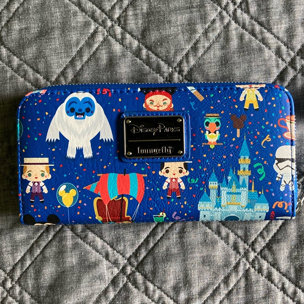 Loungefly Disney Chibi Clutch Wallet - NWT